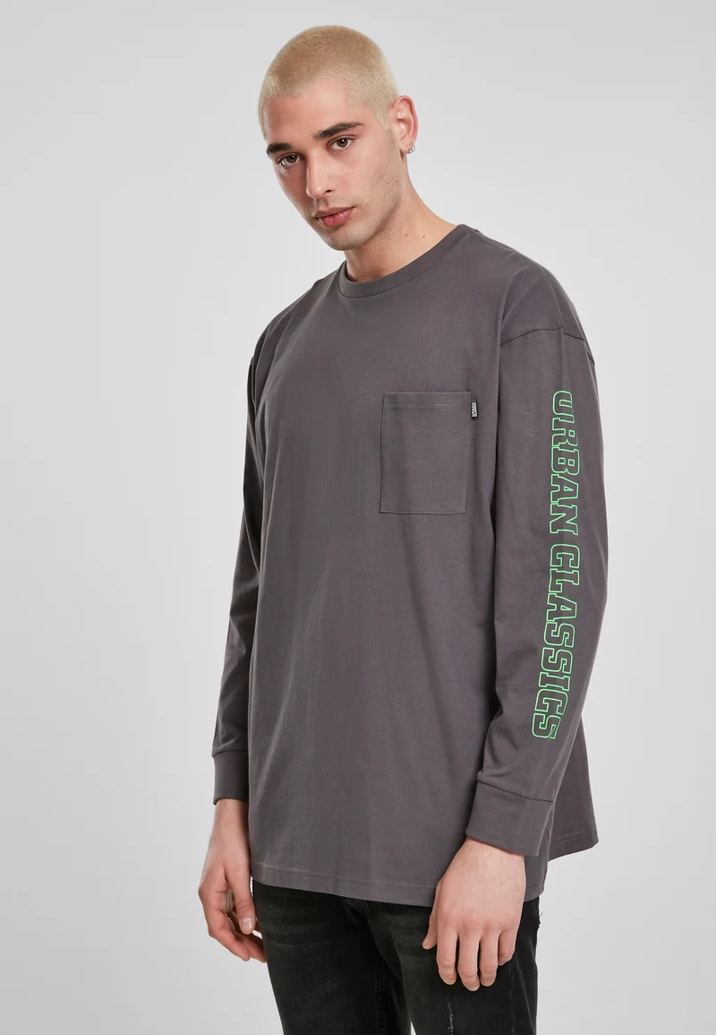 UC Neon Logo Boxy Pocket LS