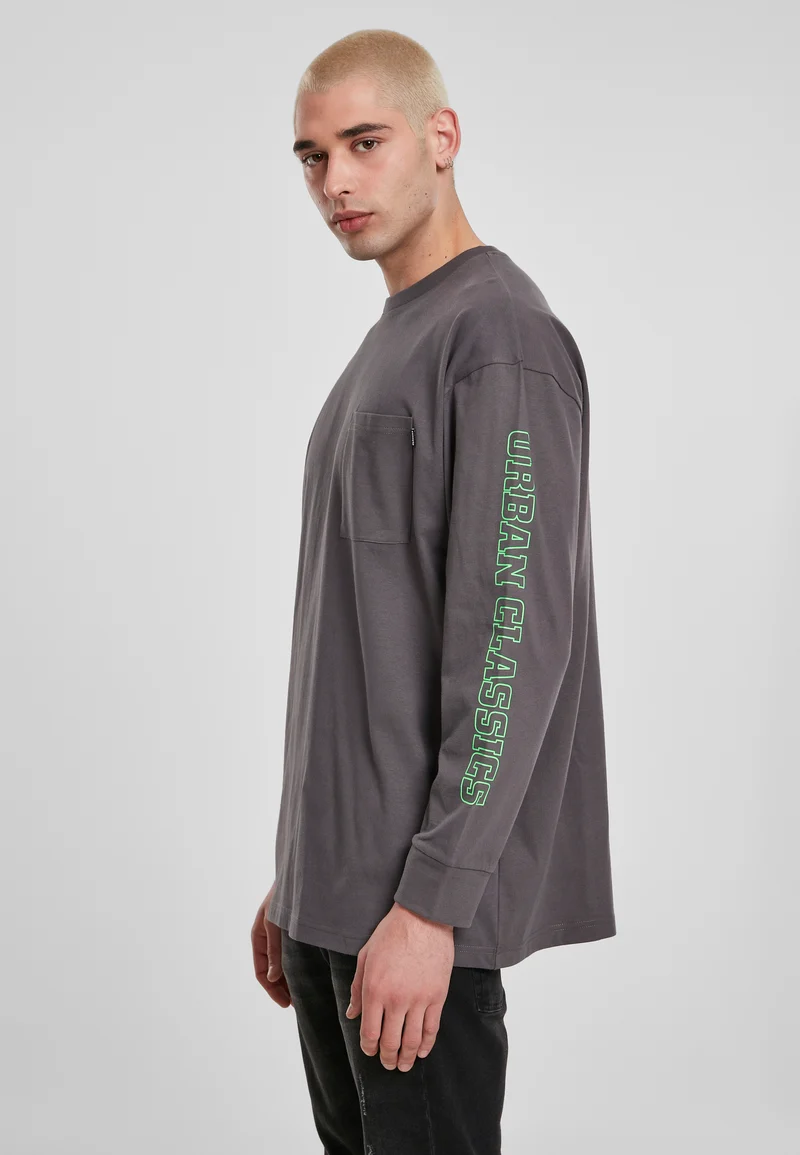 UC Neon Logo Boxy Pocket LS