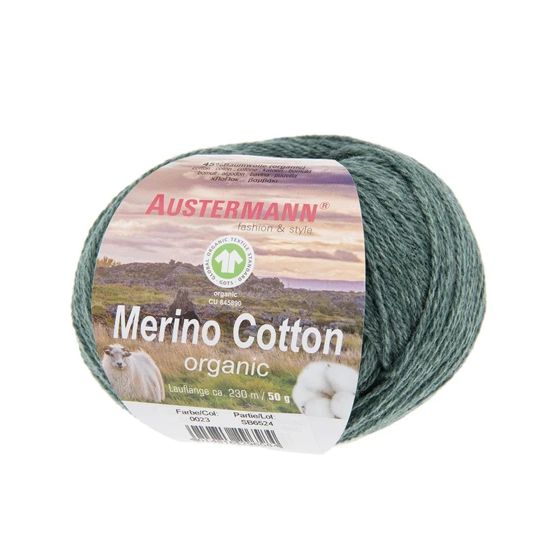 Merino Cotton | 230 M - 50 G | 23 - Tanne
