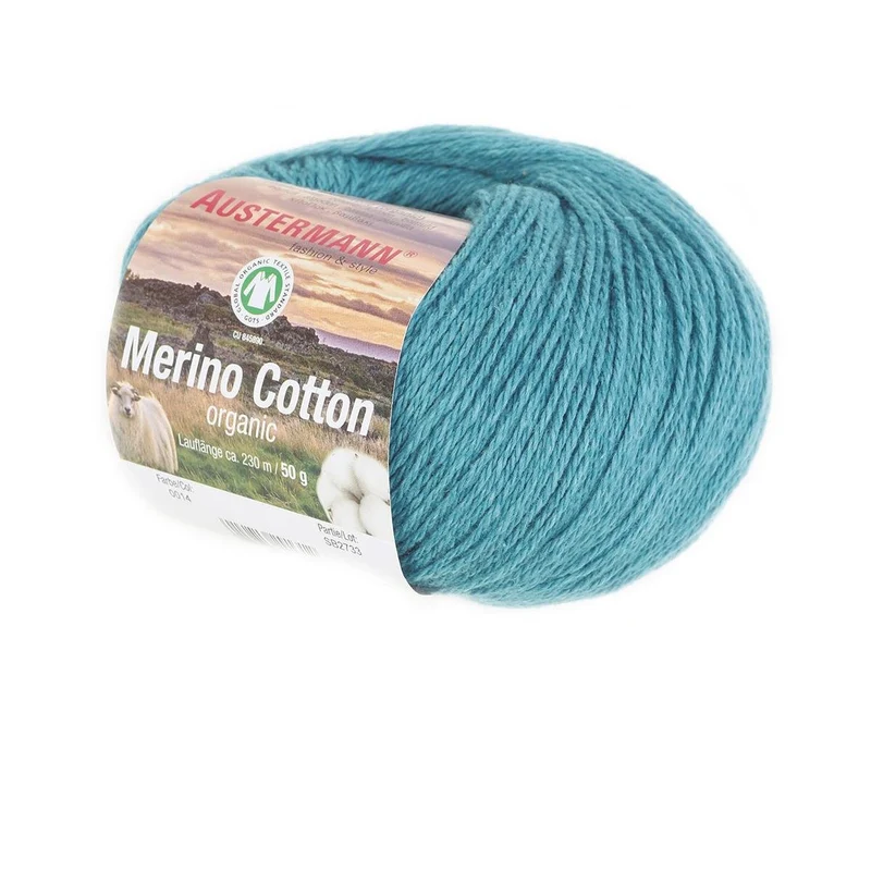 Merino Cotton | 230 M - 50 G | 14 - Lagune