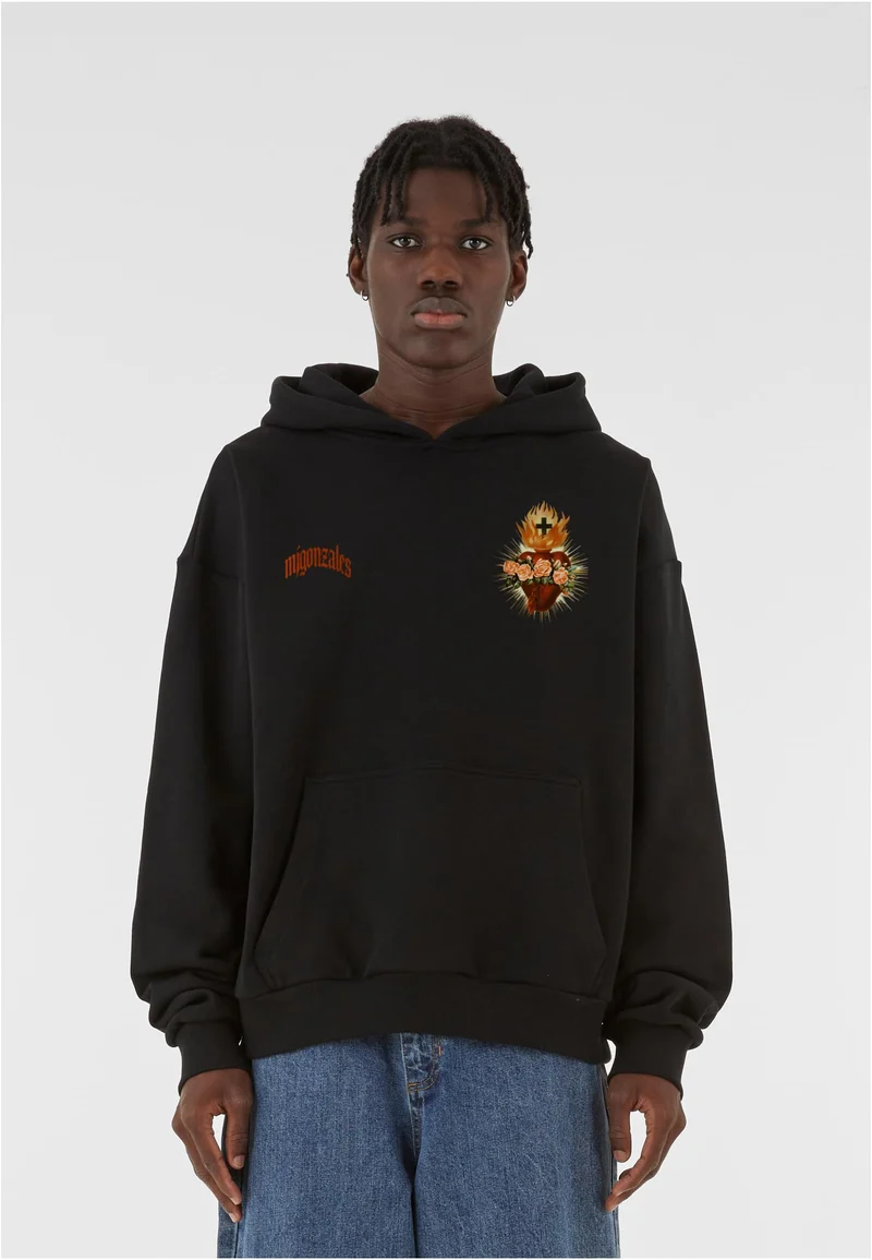MJG HEART x MJG HEAVY OVERSIZED HOODY