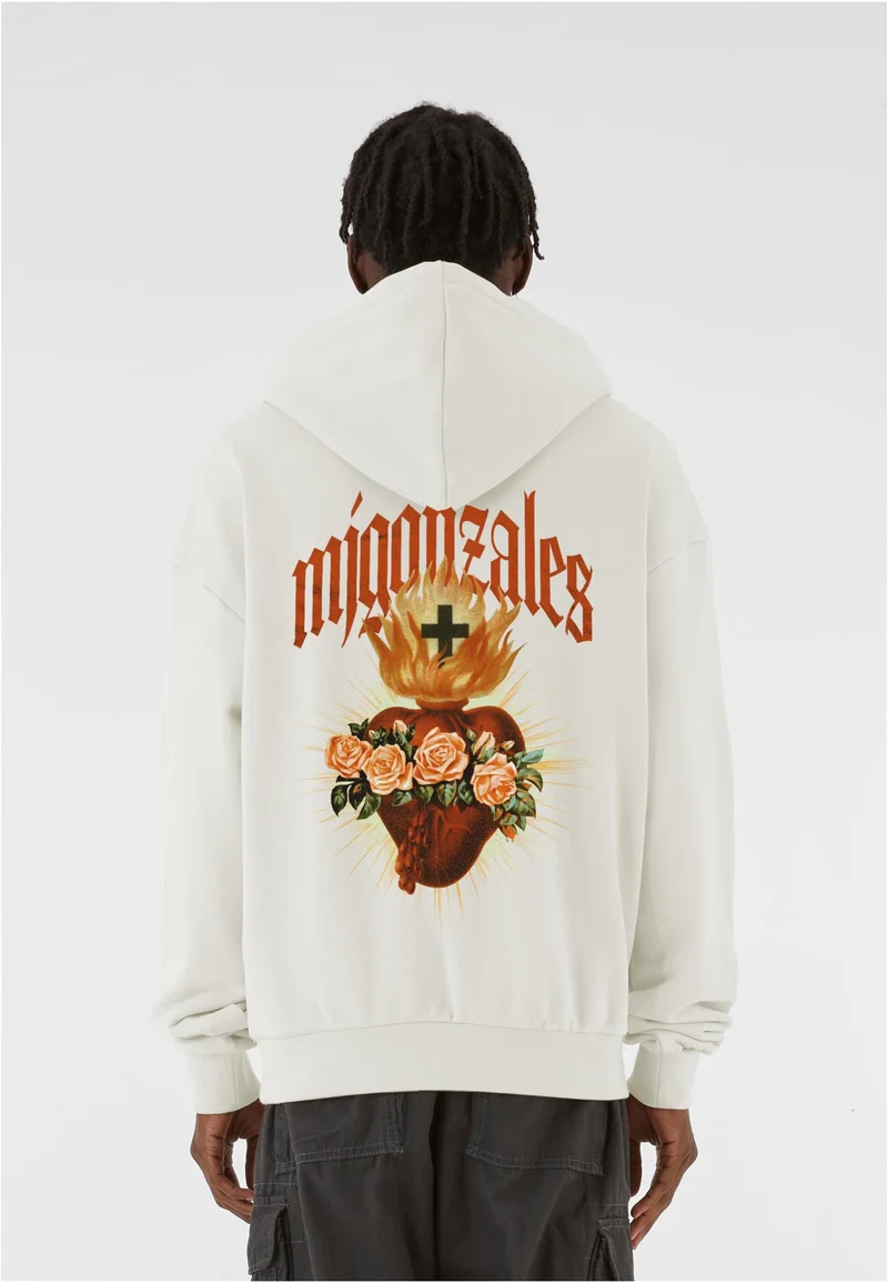 MJG HEART x MJG HEAVY OVERSIZED HOODY