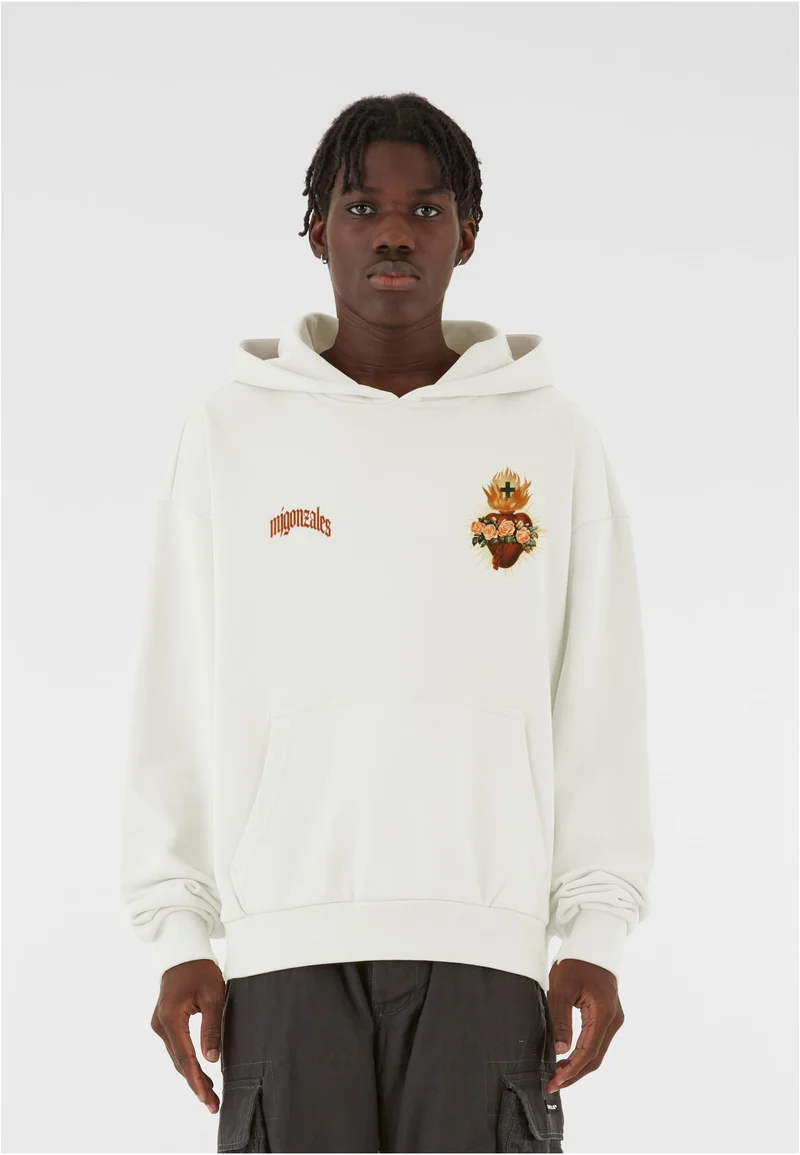 MJG HEART x MJG HEAVY OVERSIZED HOODY