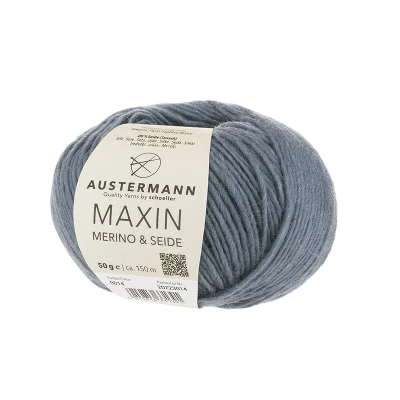 Maxin Merino&Seide | 150M - 50G | 14 - Grau