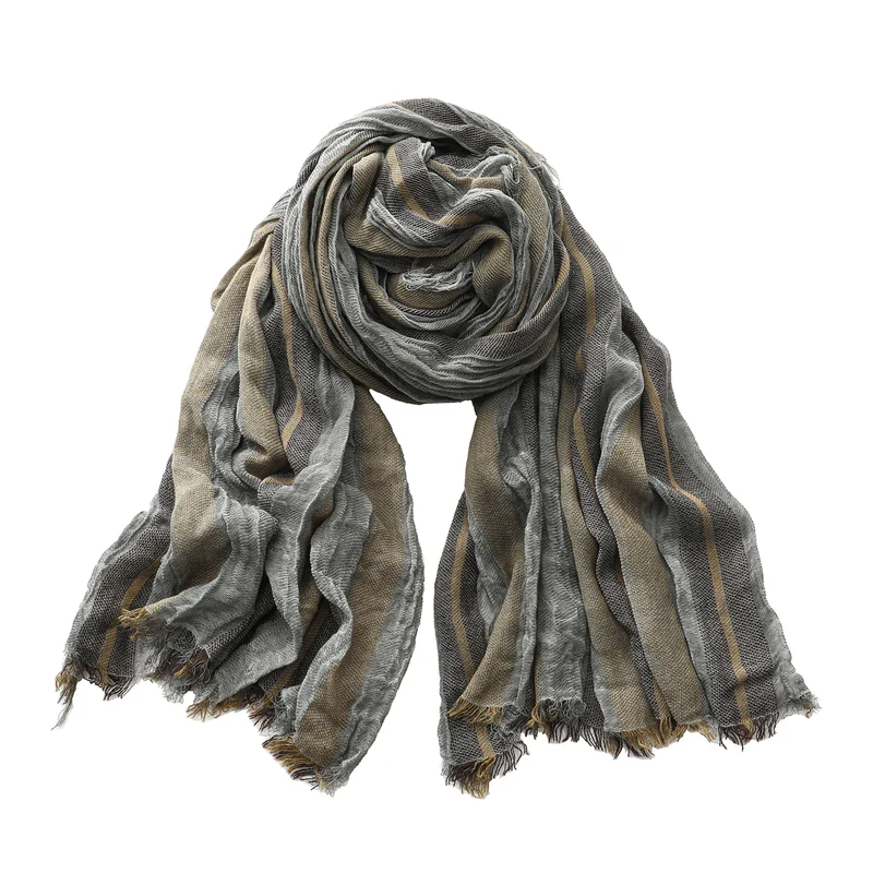 Herren Schal Herbstschal Stola Schlauchschal Halstuch Wollschal Strickschal Loop