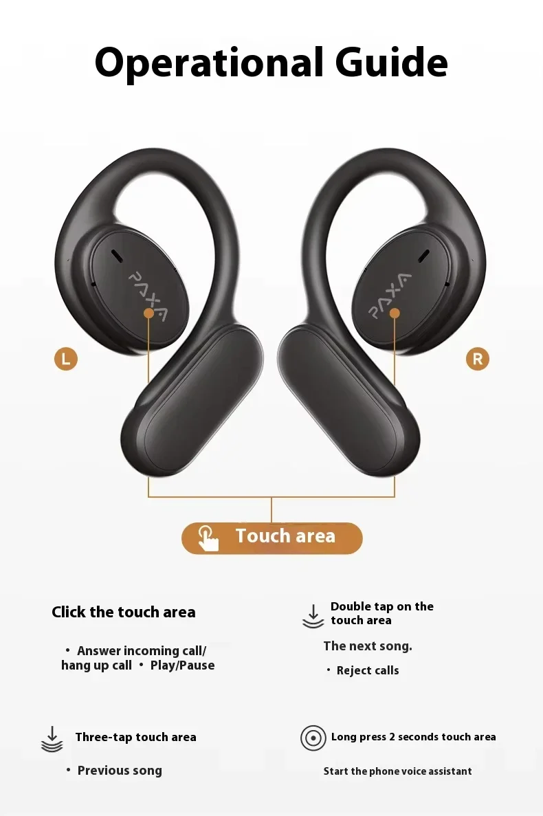 In Ear Kopfhörer Sport Kabellose Bluetooth Sportkopfhörer Übersetzung Headset