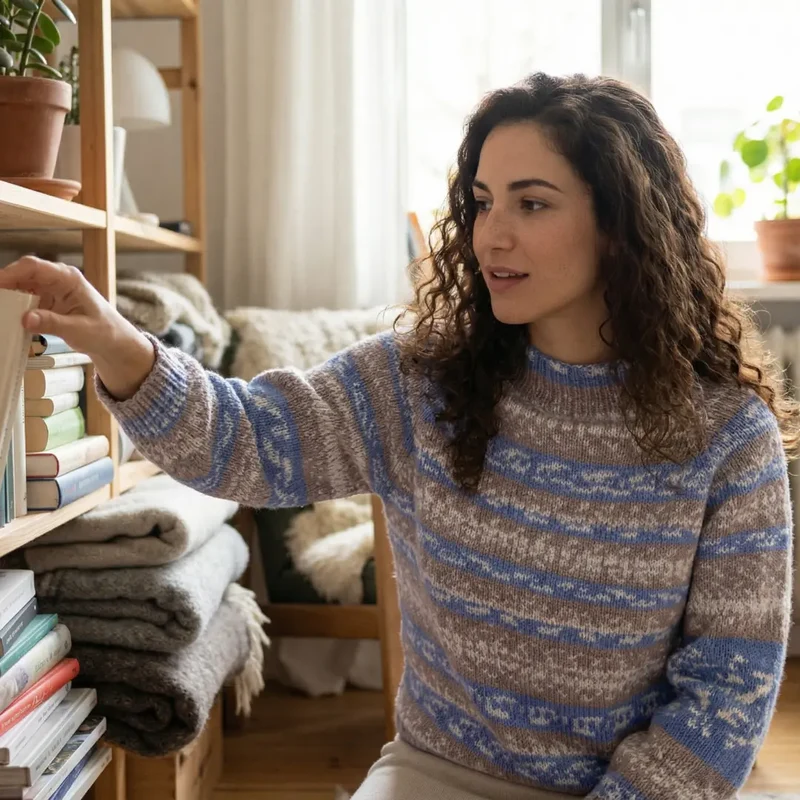 Strickset Hygge Raglanpullover