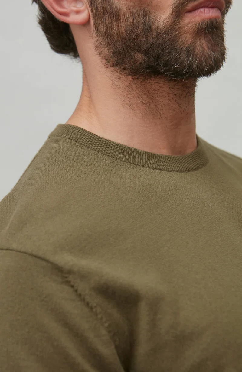 Herren-T-Shirt aus 100 % ultrafeiner Baumwolle