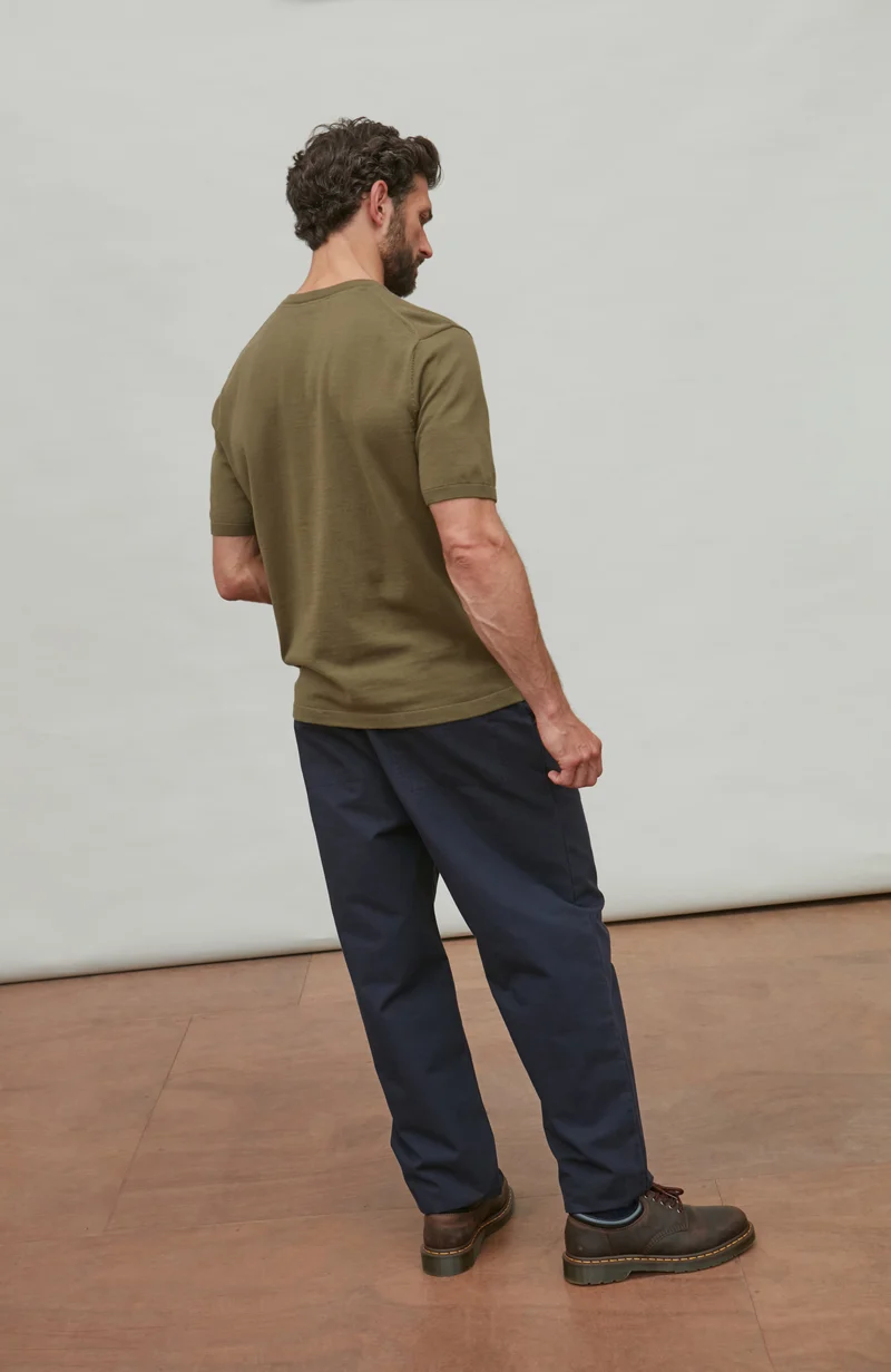 Herren-T-Shirt aus 100 % ultrafeiner Baumwolle