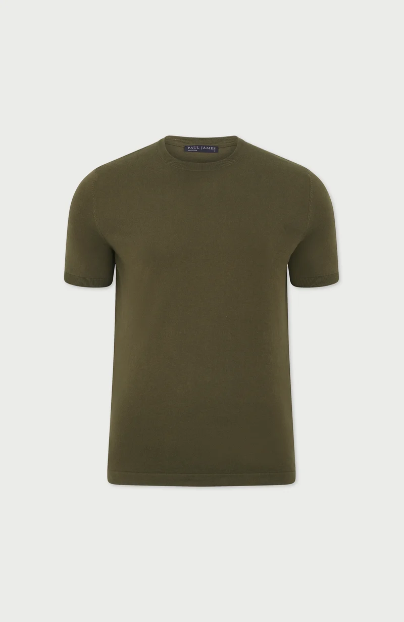 Herren-T-Shirt aus 100 % ultrafeiner Baumwolle