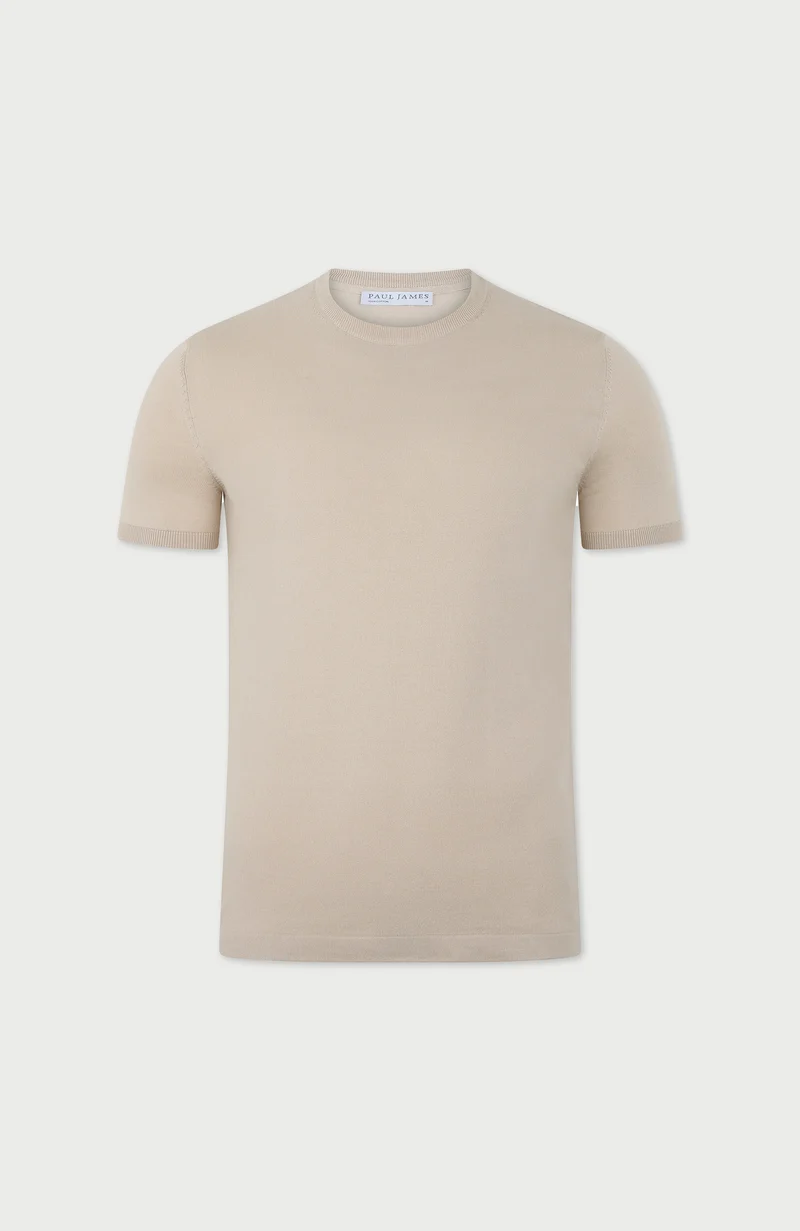 Herren-T-Shirt aus 100 % ultrafeiner Baumwolle