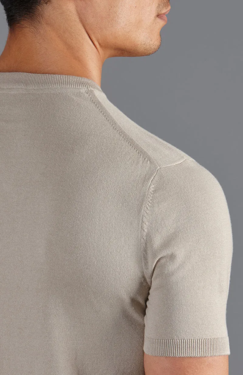Herren-T-Shirt aus 100 % ultrafeiner Baumwolle