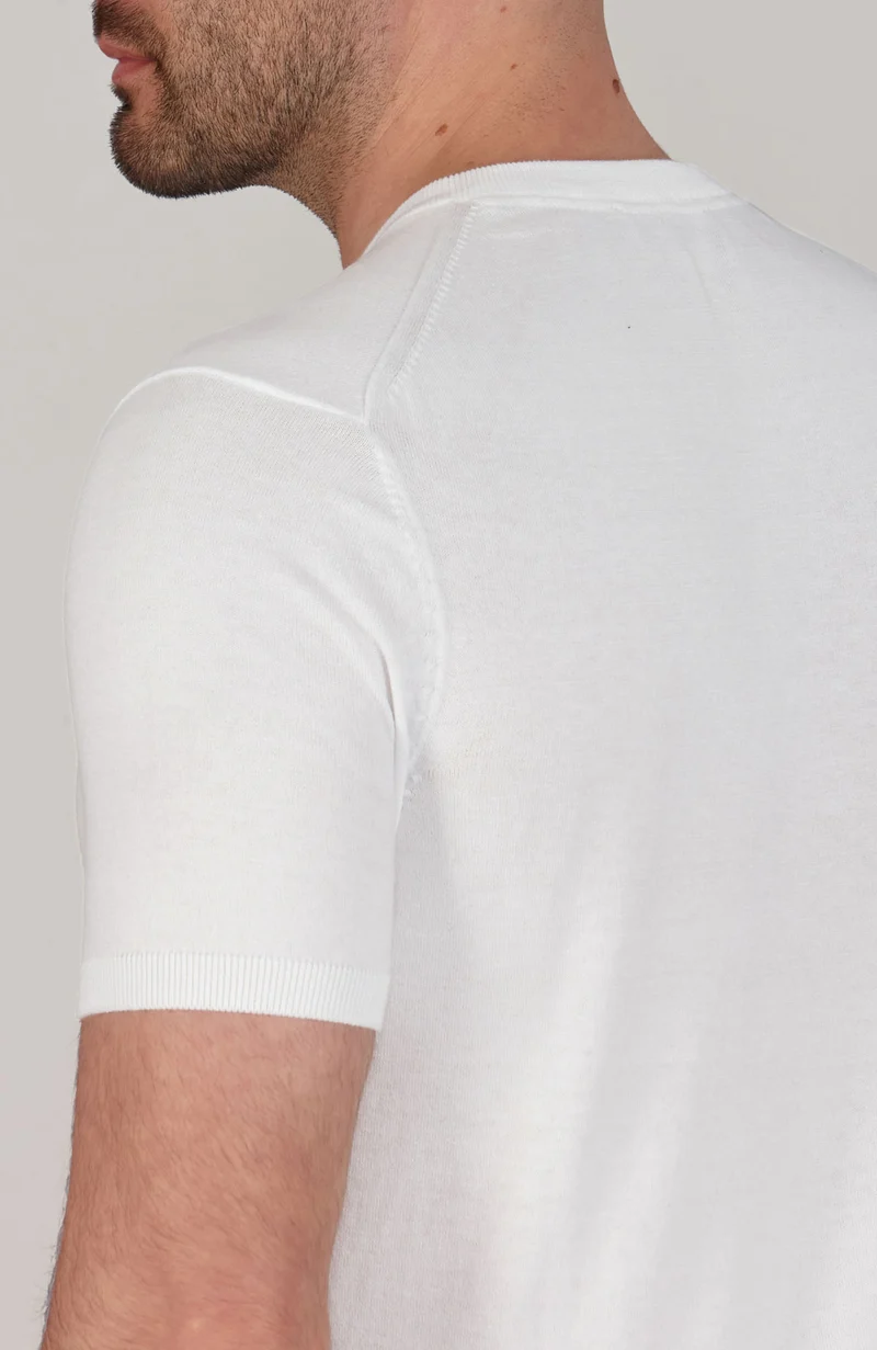 Herren-T-Shirt aus 100 % ultrafeiner Baumwolle