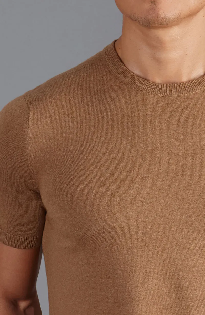 Herren-T-Shirt aus 100 % ultrafeiner Baumwolle