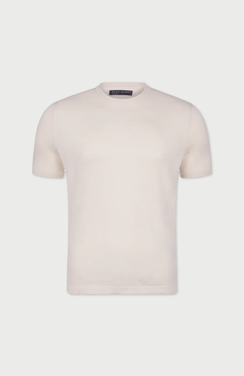 Herren-T-Shirt aus 100 % ultrafeiner Baumwolle