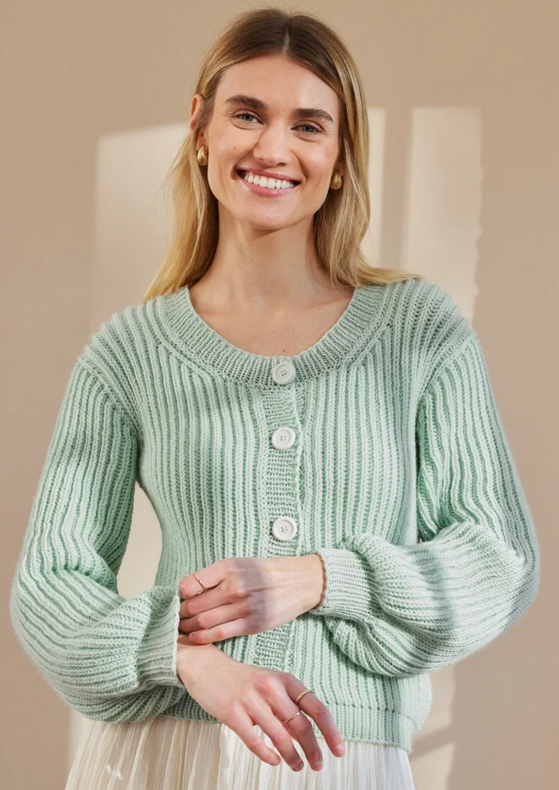 Cardigan Wolkenlos
