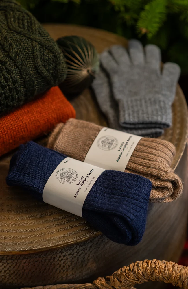 Alpaka-Lounge-Socken