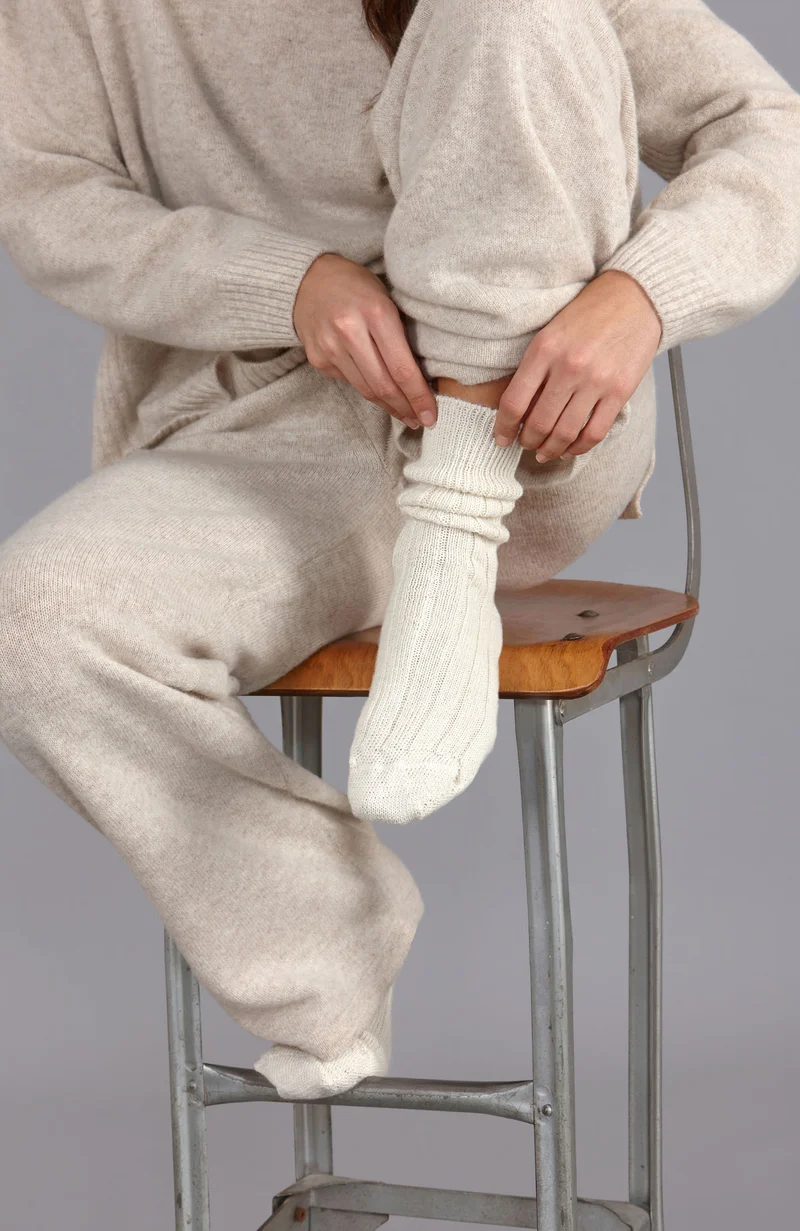 Alpaka-Lounge-Socken
