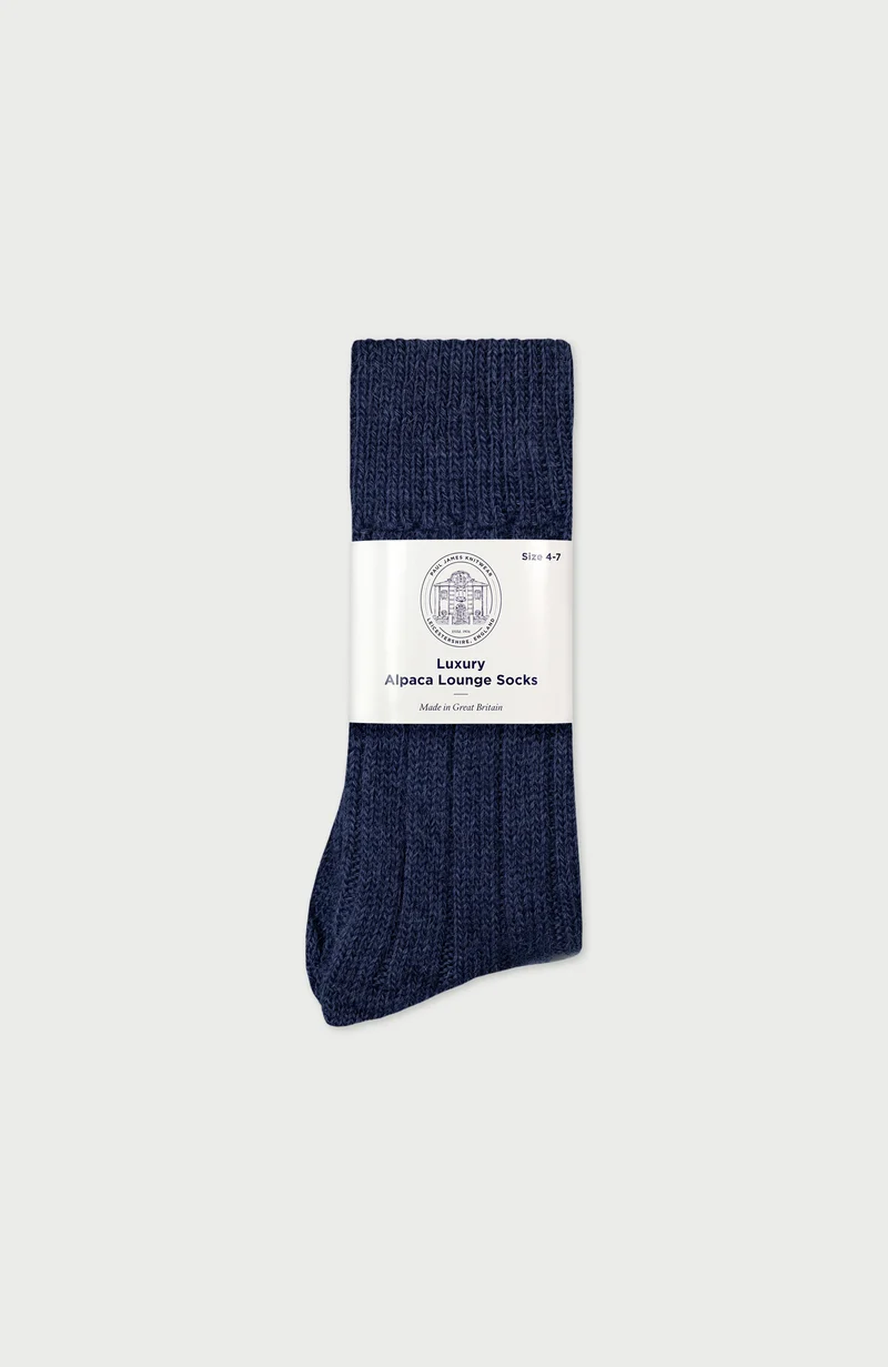 Alpaka-Lounge-Socken