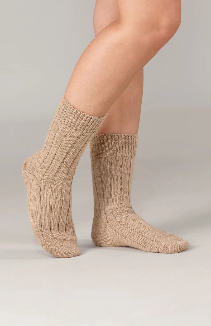 Alpaka-Lounge-Socken