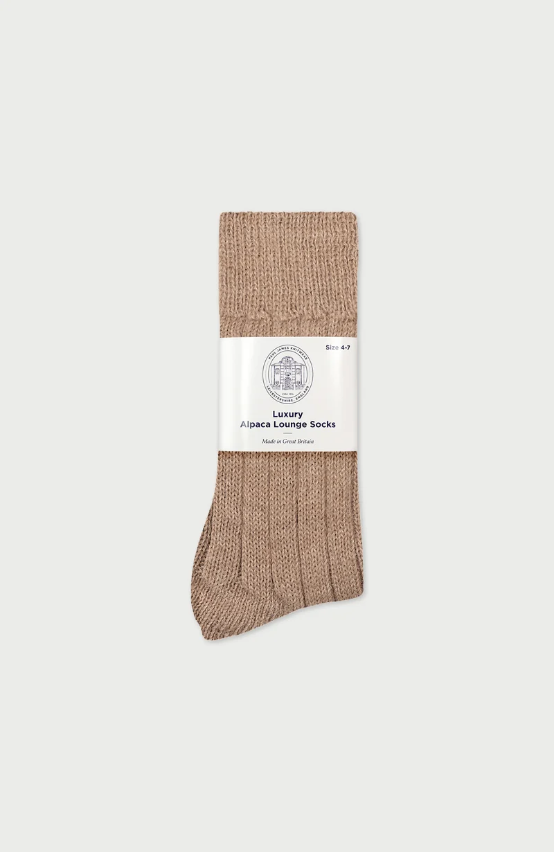 Alpaka-Lounge-Socken