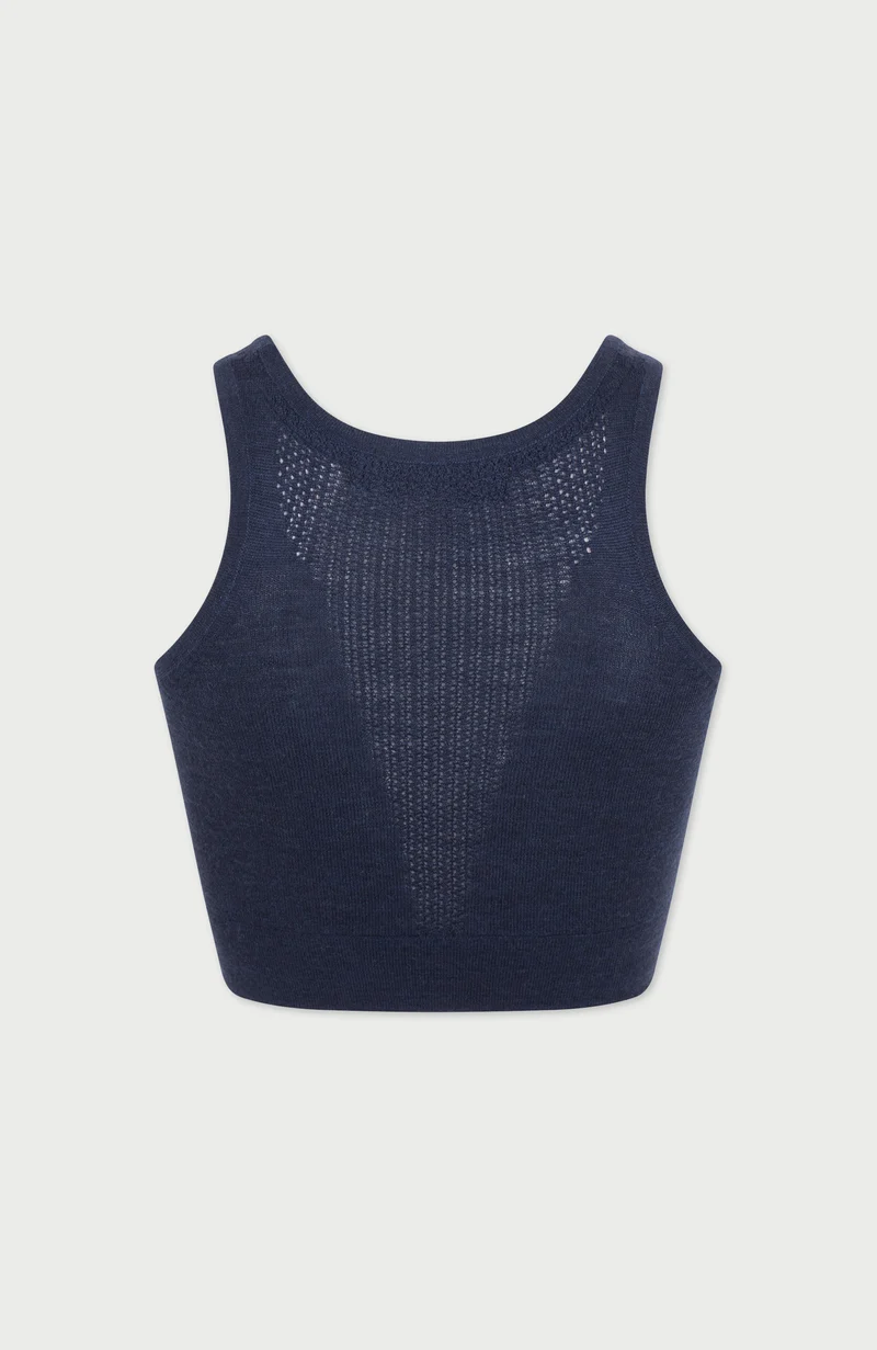 Mittelschweres Damen-Thermo-Bralette aus Merino Activewear
