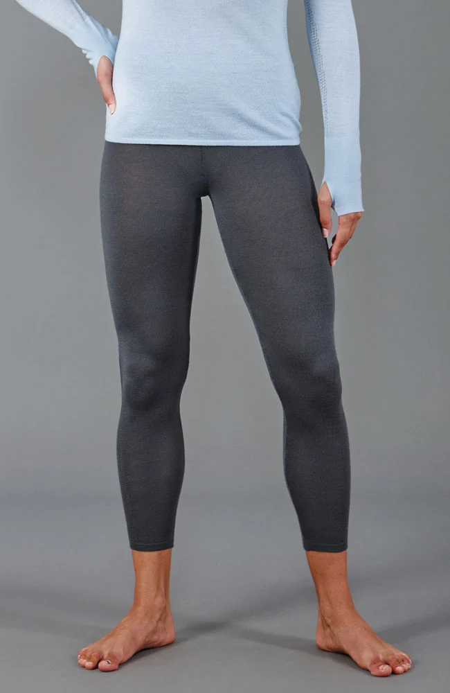 Mittelschwere Damen-Thermo-Leggings aus Merino-Activewear