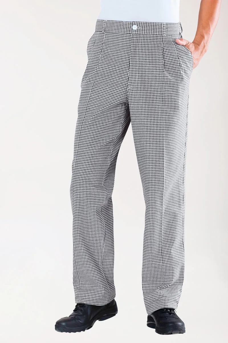 Kochhose Bäckerhose Pepita Herren