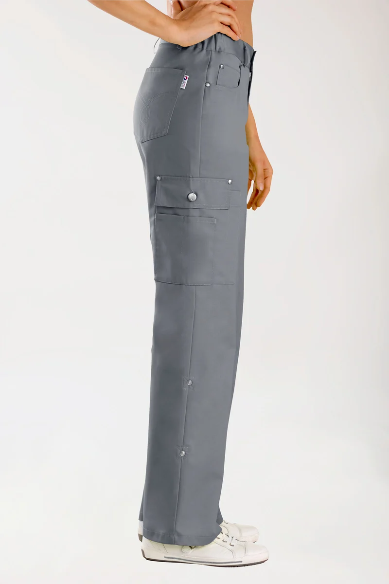 JUST STRONG Hose Unisex - Teilgummibund steingrau