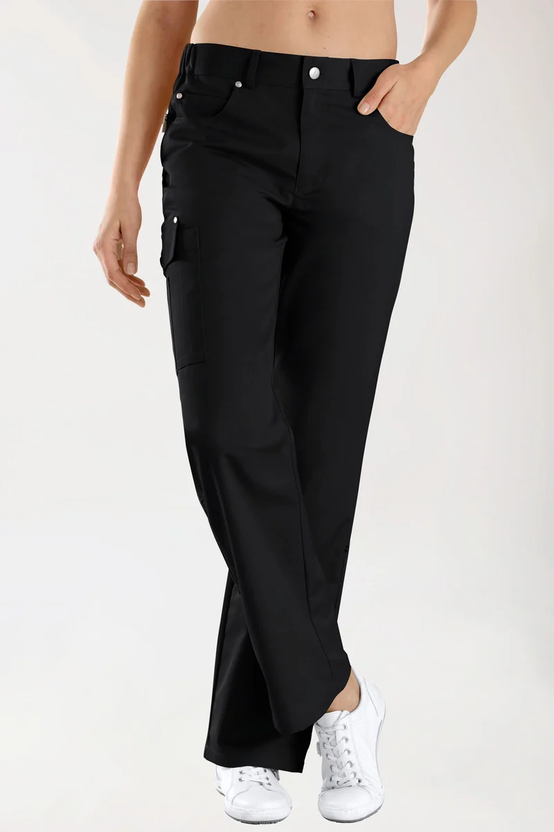 JUST STRONG Hose Unisex - Teilgummibund schwarz