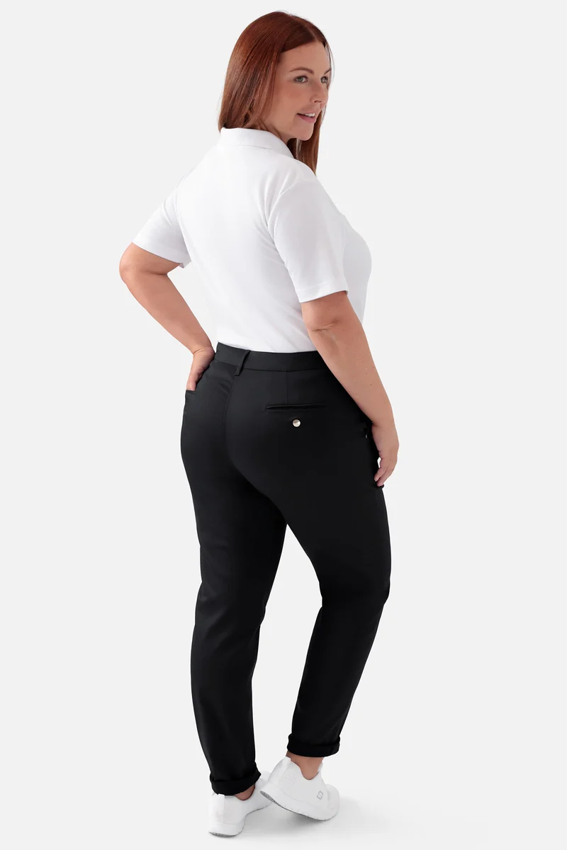 COMFY FLEX Hose Damen - Chino Style schwarz