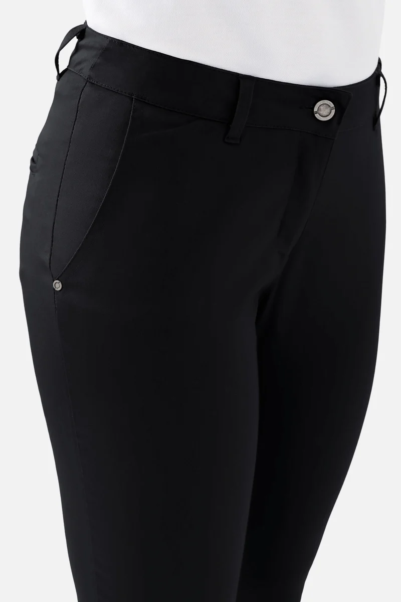 COMFY FLEX Hose Damen - Chino Style schwarz