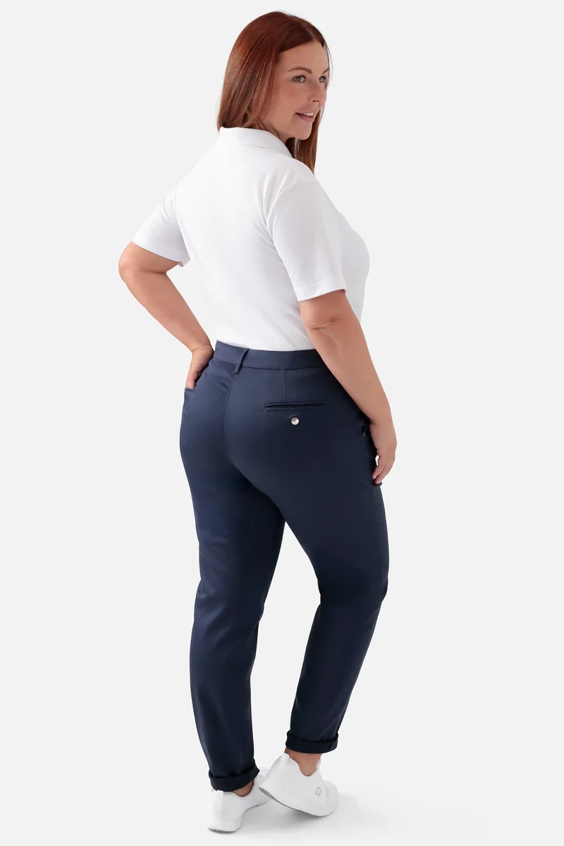 COMFY FLEX Hose Damen - Chino Style navy