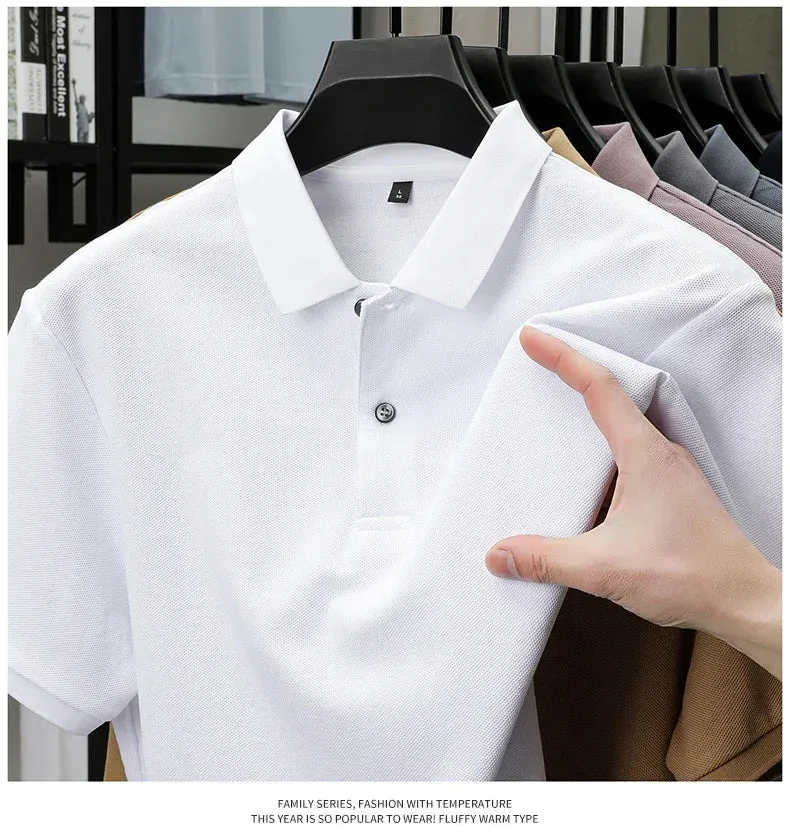 Herren Poloshirt POLO Shirt T-Shirt Kurzarm Zipper Hemd Fashion Polohemd Top NEU