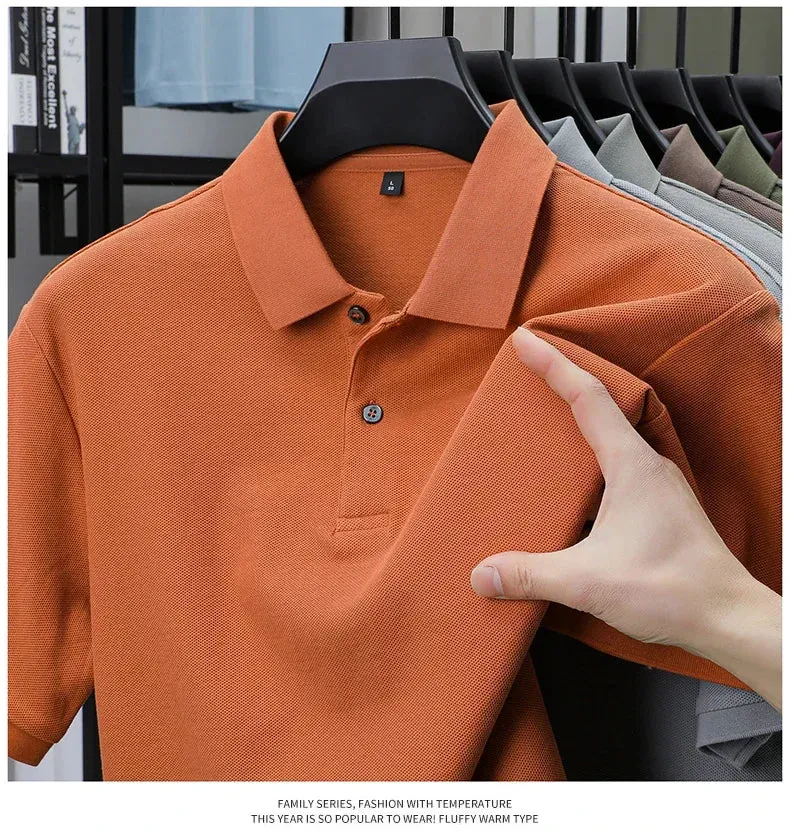 Herren Poloshirt POLO Shirt T-Shirt Kurzarm Zipper Hemd Fashion Polohemd Top NEU
