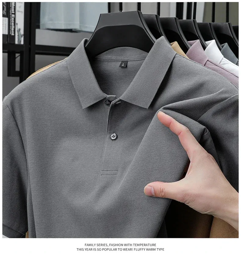 Herren Poloshirt POLO Shirt T-Shirt Kurzarm Zipper Hemd Fashion Polohemd Top NEU