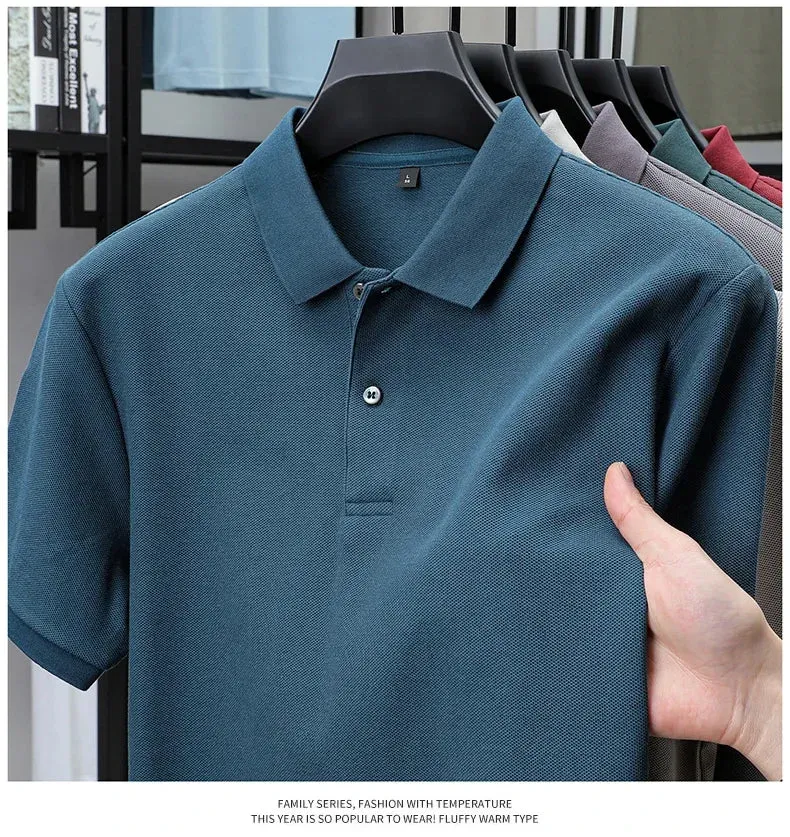 Herren Poloshirt POLO Shirt T-Shirt Kurzarm Zipper Hemd Fashion Polohemd Top NEU