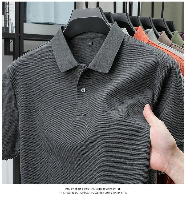Herren Poloshirt POLO Shirt T-Shirt Kurzarm Zipper Hemd Fashion Polohemd Top NEU