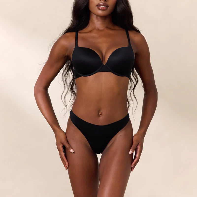 Everyday Stark Push-Up BH - Schwarz
