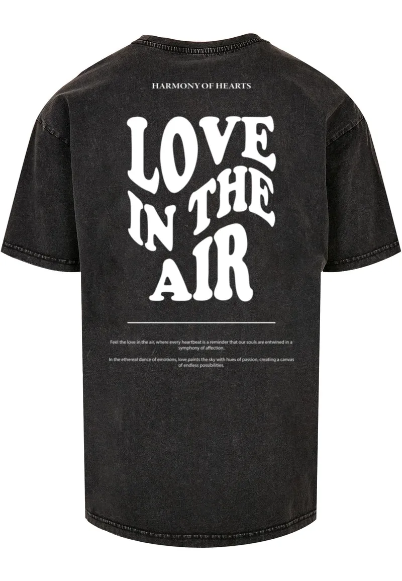 MC Love In The Air Acid Washed Heavy Oversize Tee