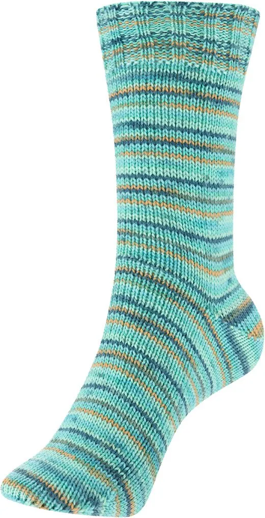 Fortissima 4-fach Merino-Sockenwolle 100g | Farbe 105 - LAGUNE