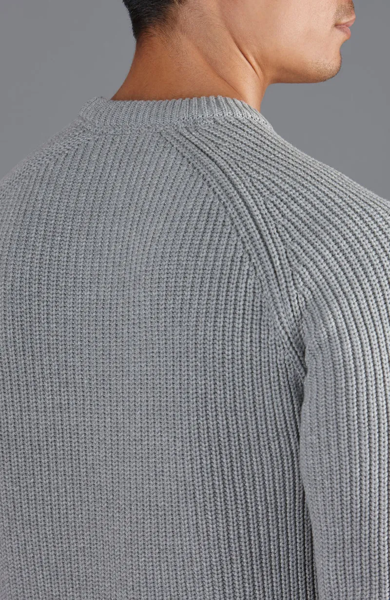 Herren-Pullover aus 100 % Fischer-Rippstrick-Baumwolle