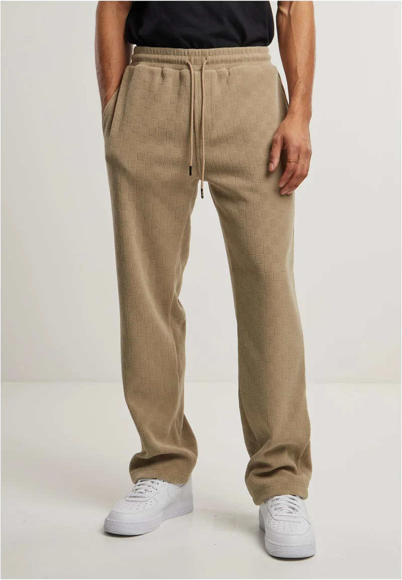 UC Jacquard Velvet Wide Sweatpants