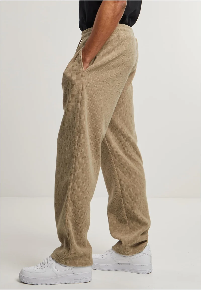 UC Jacquard Velvet Wide Sweatpants