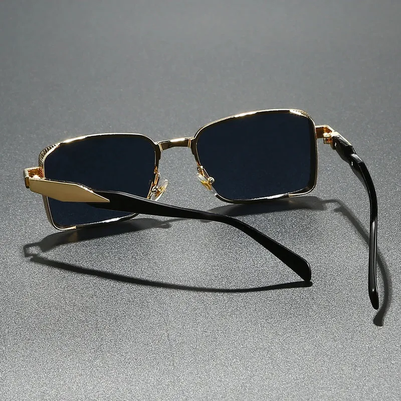 Herren Sonnenbrille Designer Luxus Männer Vintage Brille Pilotenbrille UV400