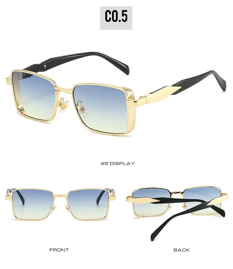Herren Sonnenbrille Designer Luxus Männer Vintage Brille Pilotenbrille UV400