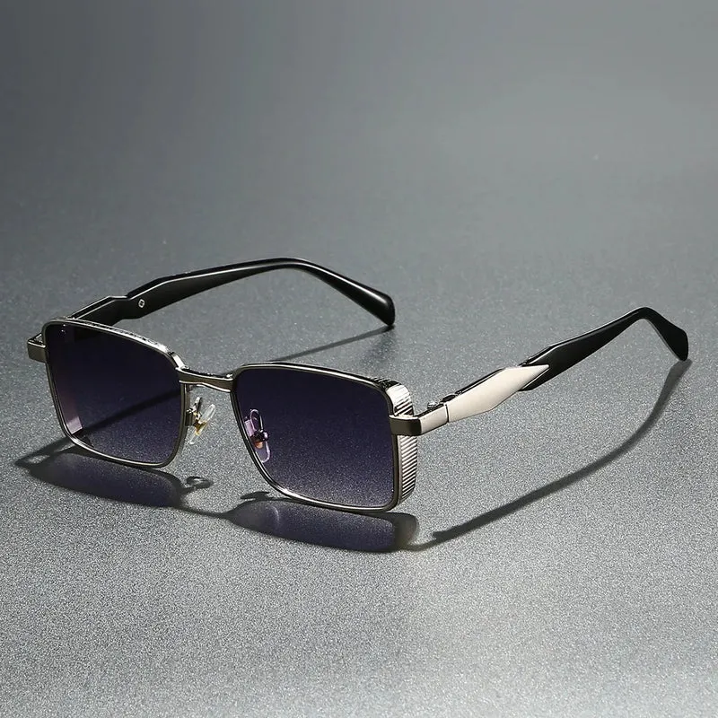 Herren Sonnenbrille Designer Luxus Männer Vintage Brille Pilotenbrille UV400