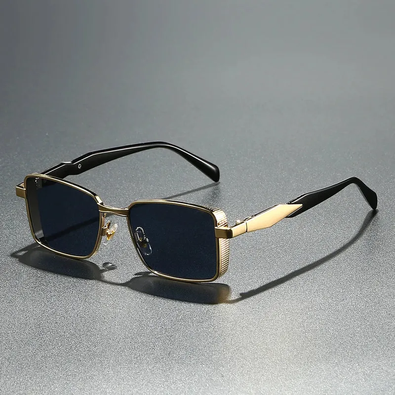 Herren Sonnenbrille Designer Luxus Männer Vintage Brille Pilotenbrille UV400