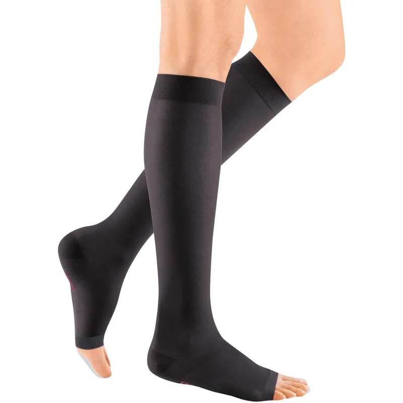 Mediven Sheer & Soft Women's Knee High 30-40 mmHg, Open Toe