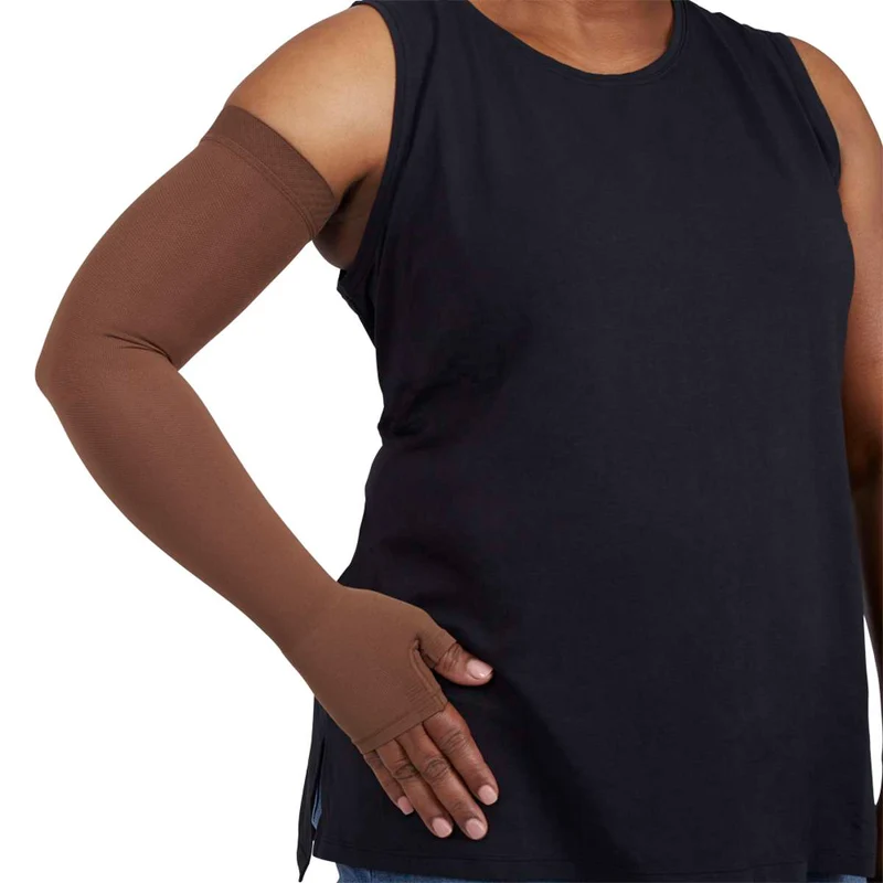 Mediven Harmony Armsleeve 30-40 mmHg w/ Gauntlet and Beaded Silicone Top Band